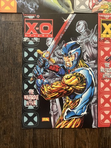 X-O MANOWAR #33 34 35 36 37 38 39 40 1994 Valiant Comics Lote de 8 cómics - Imagen 8 de 9