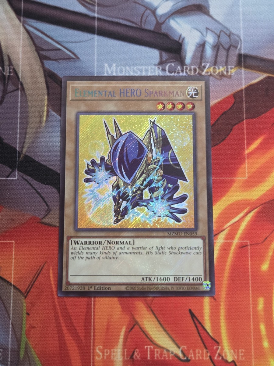遊戯王ラッシュデュエル ELEMENTAL HERO SPARKMAN EHC-2 遊戯王ラッシュデュエル ELEMENTAL HERO SPARKMAN EHC-2 Elemental