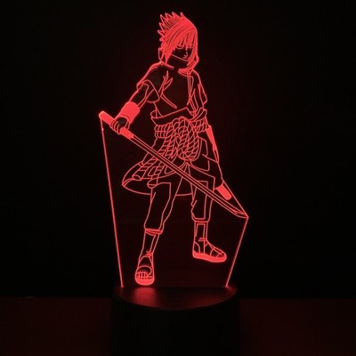 Personalisierte Naruto Nachtlampe LED 3D Geschenk