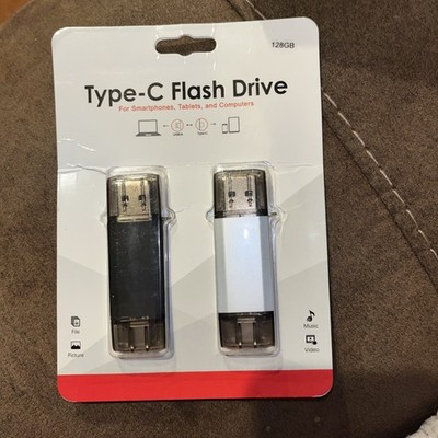 Type-C Flash Drive Pk Of 2 For Android