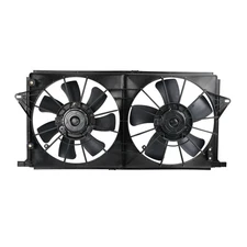 Dual AC Condenser Radiator Cooling Fan for 2006-2011 Cadillac DTS Buick Lucerne