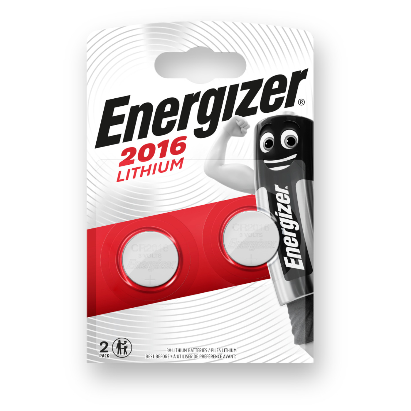 2016 CR2016 ENERGIZER Batteries DL2016 3V Lithium Coin Cell *EXPIRY 05/2034*