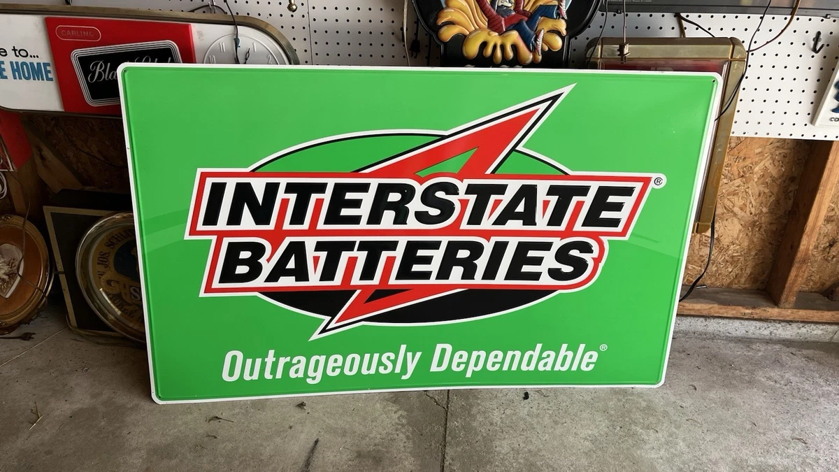 Interstate Battery Sign for sale | eBay
