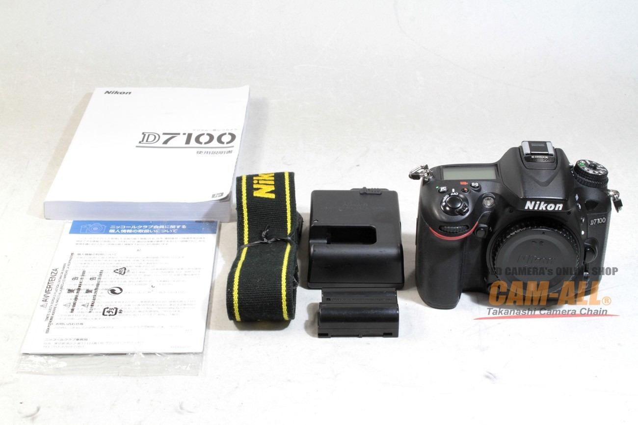 Nikon D7100 Digital SLR Camera DX-Format Black (Body Only)  **Selling As-Is**