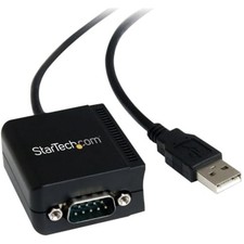 StarTech 1-Port USB to Serial RS232 Adapter - COM Retention