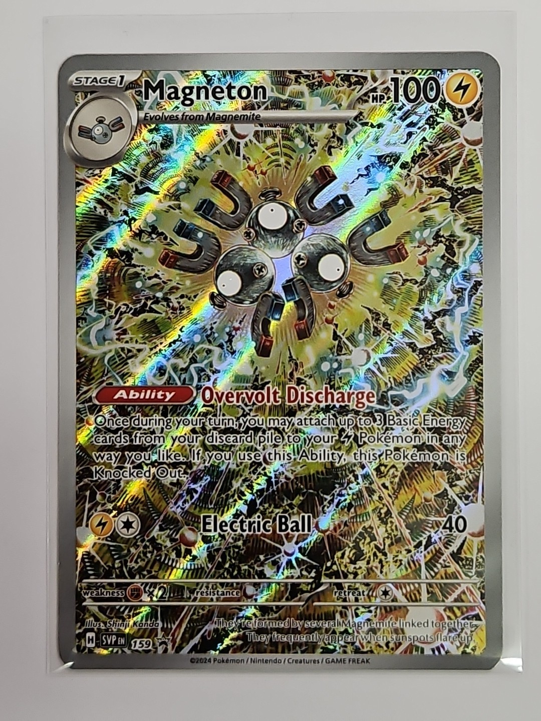 Magneton 159 Sv: Scarlet & Violet Promo Cards Holo NM