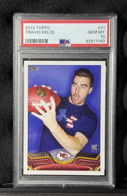 2013 Topps Travis Kelce Rookie PSA 10 Chiefs RC