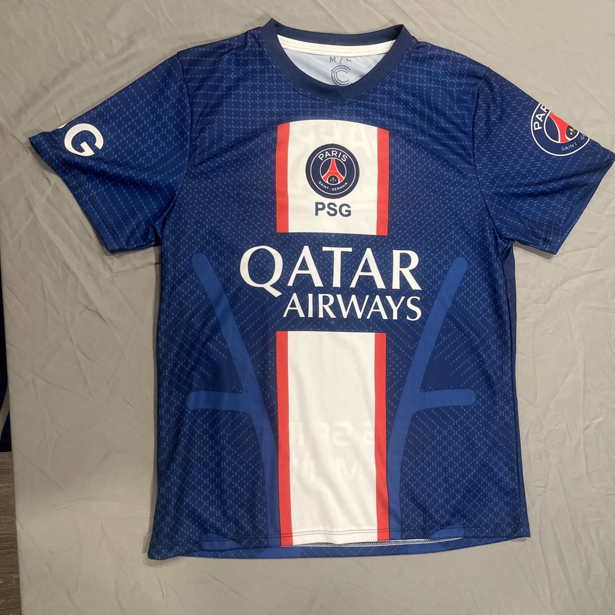 Paris Saint-Germain PSG Home Jersey 2022/23 Qatar Airways Blue