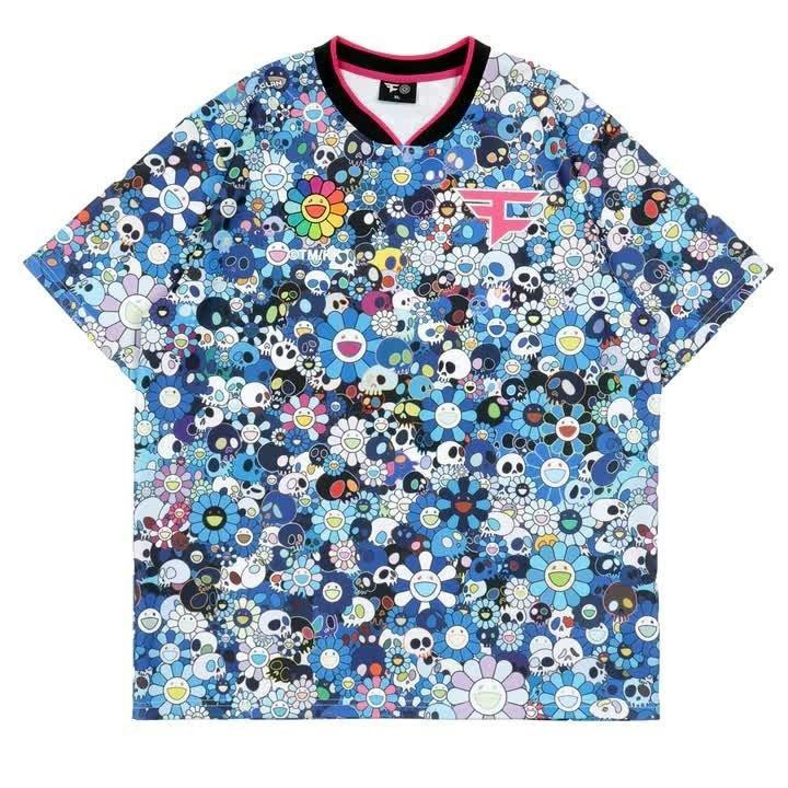 Takashi Murakami × FaZe Clan Jersey Tシャツ
