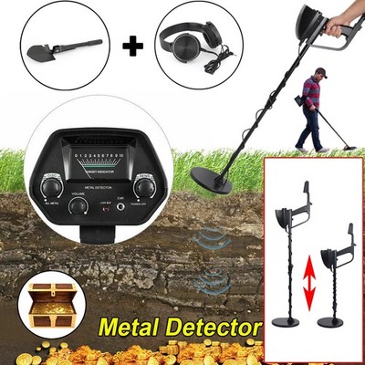 Metal Detector 7.8''  Hunter Deep Sensitive Come With Shovel UE,