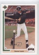 1991 Upper Deck Final Edition Box Set Darren Lewis #38F 0x9