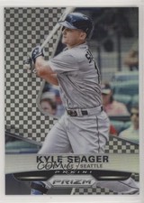 2015 Panini Prizm Black & White Checker Prizm 25/149 Kyle Seager #105 1x9