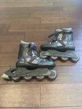 K2 Merlin Adjustable Inline Skates Youth Size US 4-6 Blue Black Rollerblades