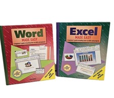 Excel Made Easy, Word Made Easy, Microsoft Office 2013 Lot Of 2 By Ewan Arthur