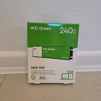 WD Green WDS240G3G0B 240GB M.2 2280 SATA SSD | Neu | bis 545 MB/s | OVP