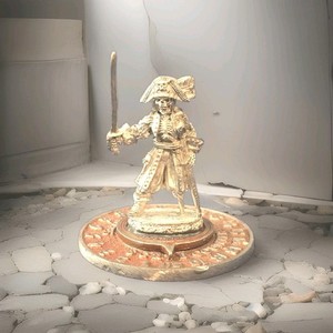 Custom Reaper Miniatures Counter - Captain Razig