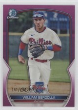 2023 Bowman Chrome Prospects Fuchsia Refractor /199 William Bergolla #BCP-67 8d4
