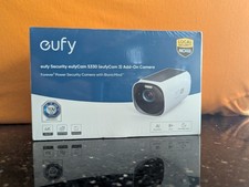 eufy S330 eufyCam 3 4K Outdoor Security Camera Wireless W/ Solar Panel Spotlight