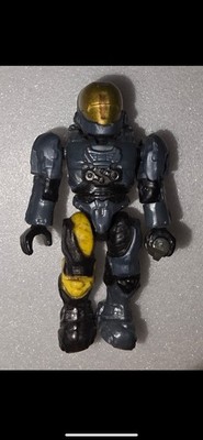 HALO MEGA BLOKS UNSC GRAY SPARTAN EVA FIGURE 97390 ULTIMATE BATTLE COLLECTOR