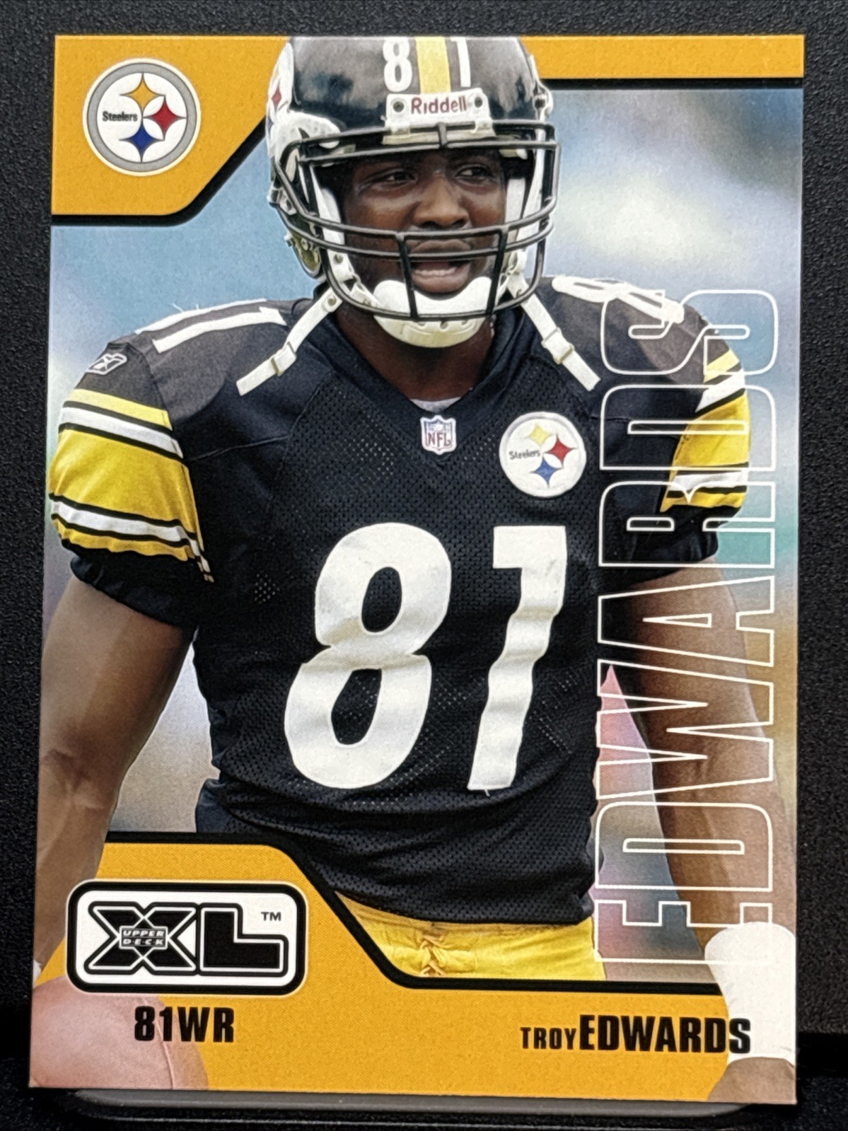Troy Edwards 2002 Upper Deck XL #376 Pittsburgh Steelers
