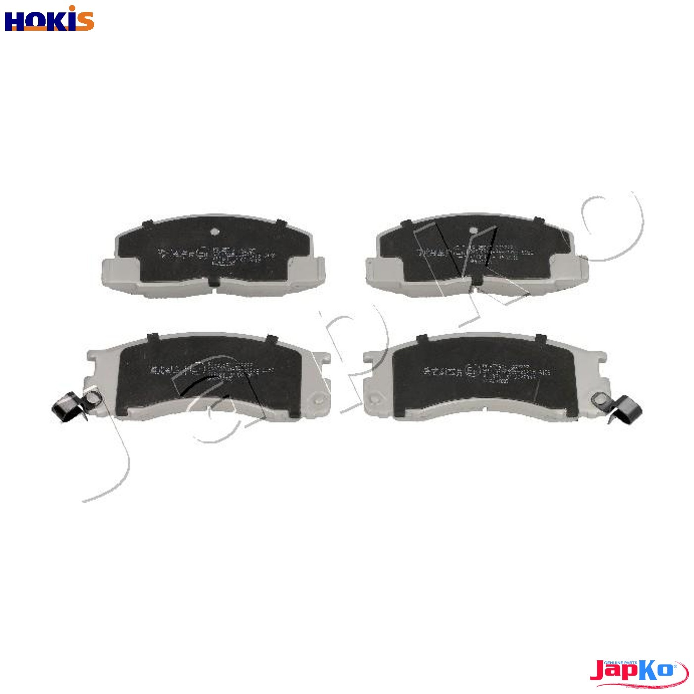 JAPKO 50259 Brake Pad Set, disc brake for LOTUS,TOYOTA - Image 5