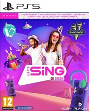 Image of LETS SING 2025 2 MICS PACK PS5 GAME