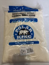 NWT Polar King Heavy Weight Thermal Long John TOP 5XL