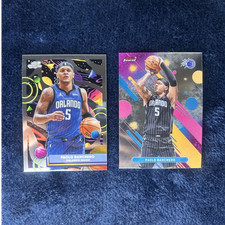 Topps Paolo Banchero Chrome & Finest #47 & #56 Lot of 2 Orlando Magic NBA