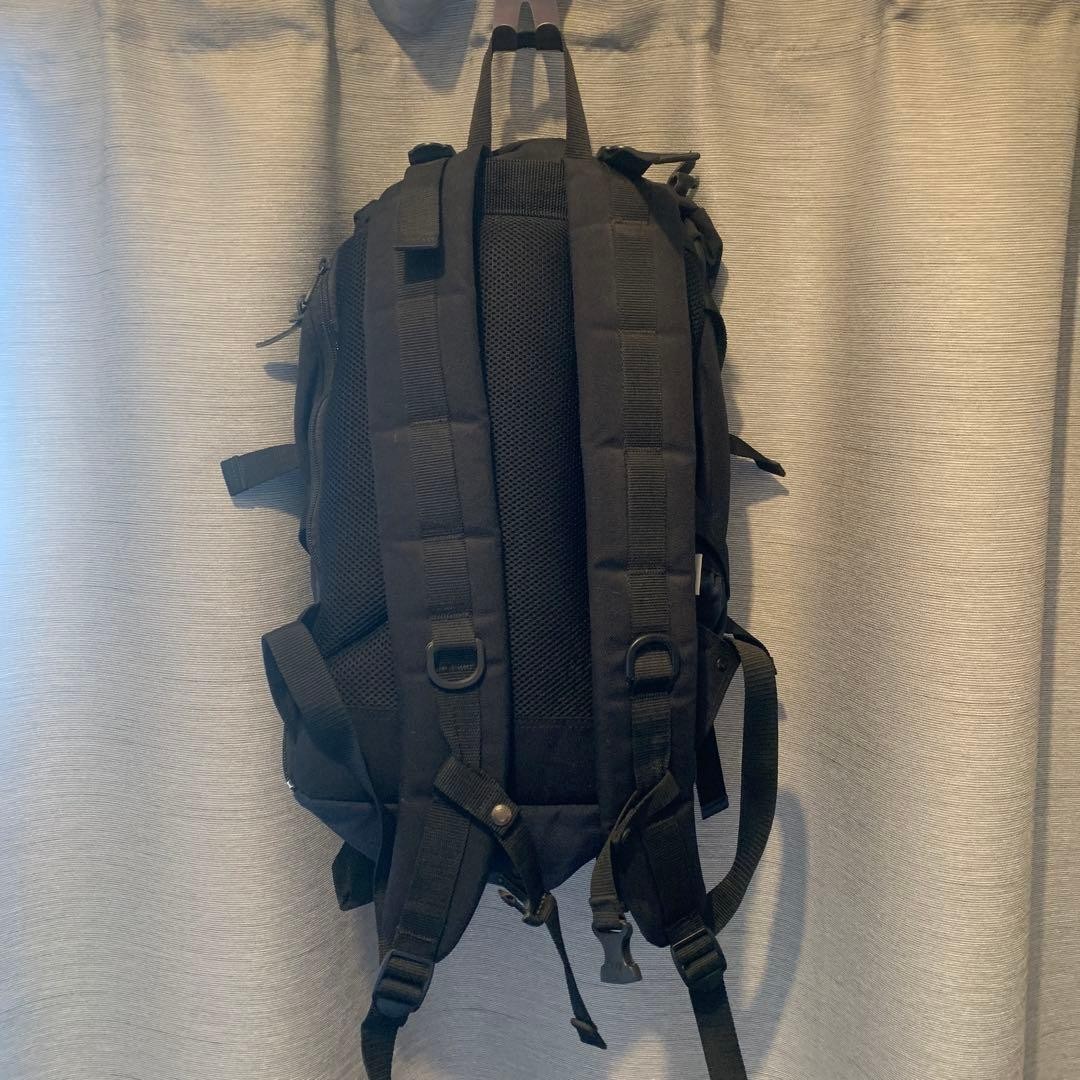 Master-piece Backpack Nylon Black Adjustable Used… - image 2