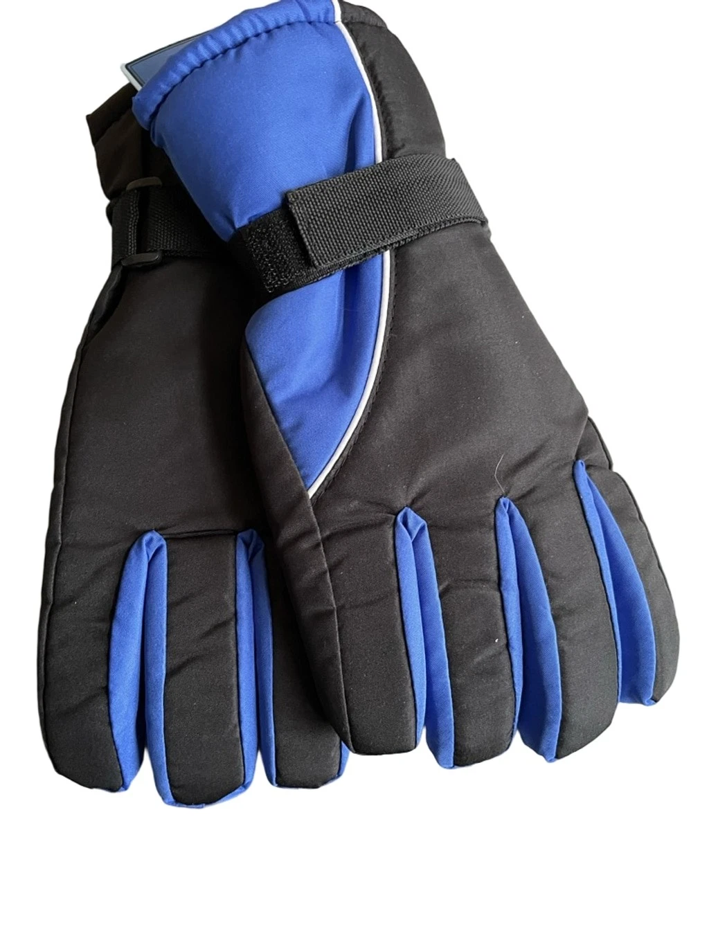 Men's RW Ski Gloves Size L Black Blue