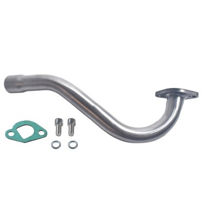 Exhaust Header Pipe for Predator 196cc 212cc GX160 GX200 Go Kart