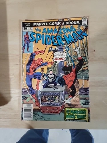 AMAZING SPIDERMAN#162 **APP of PUNISHER/NIGHTCRAWLER KANE/ROMITA CVR  / sp2/