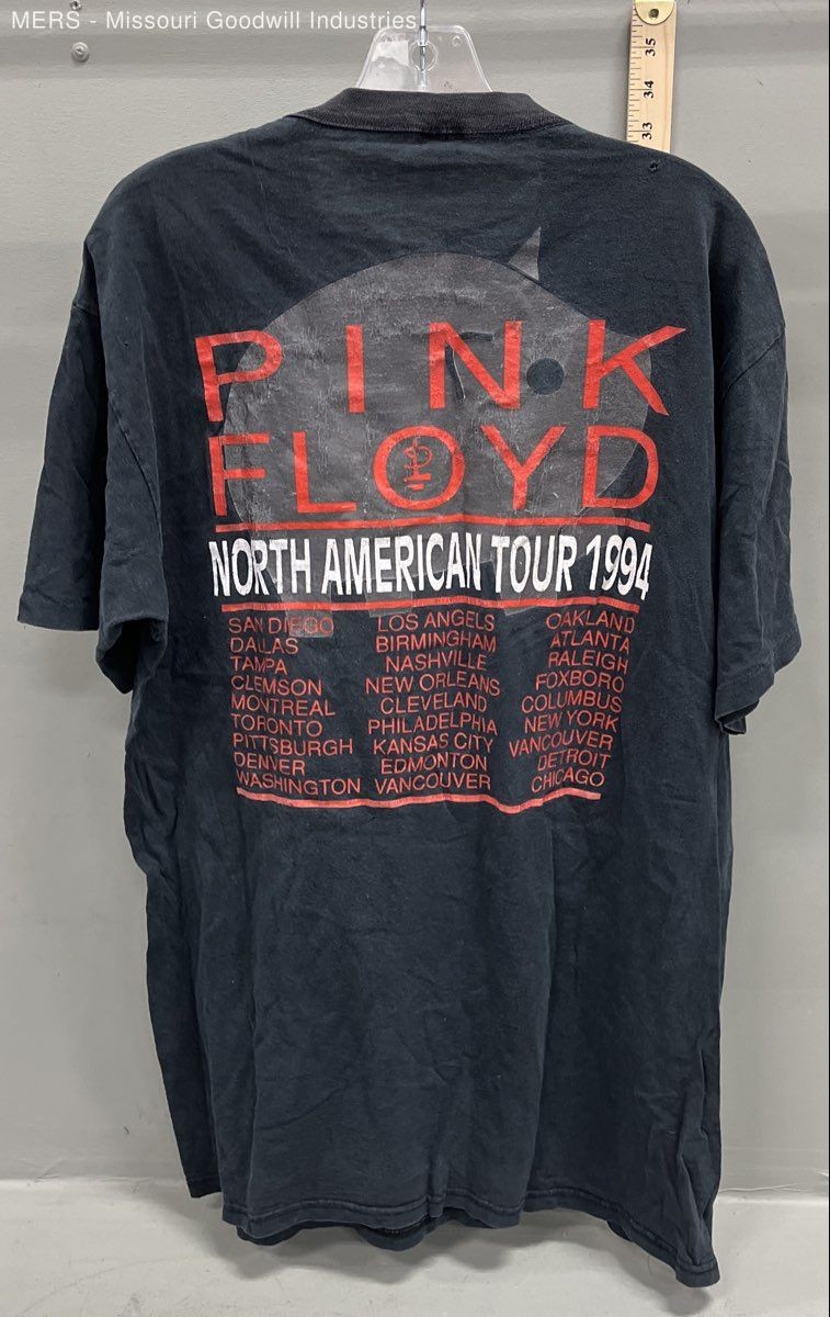 【90s】PINK FLOYD 1994 NORTH AMERICANTOUR Vintage 1994 Pink Floyd North American Tour T-Shirt Division Bell