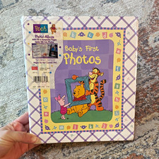 Vintage Stepping Stones Winnie the Pooh Baby Theme Photo Album Keepsake