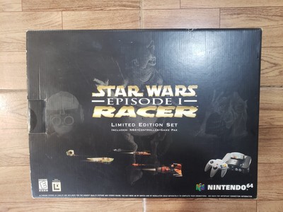 Nintendo 64 N64 Game System Star Wars Episode I Racer Console Bundle Authentic 