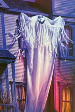 Halloween Gutter Ghost 18 Foot Tall Tekky Toys Haunted House Decoration Display