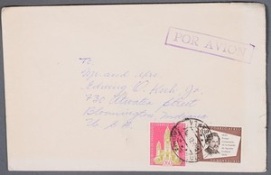 MayfairStamps Venezuela 1960s to Bloomington IN Air Mail Cover aaz_98729