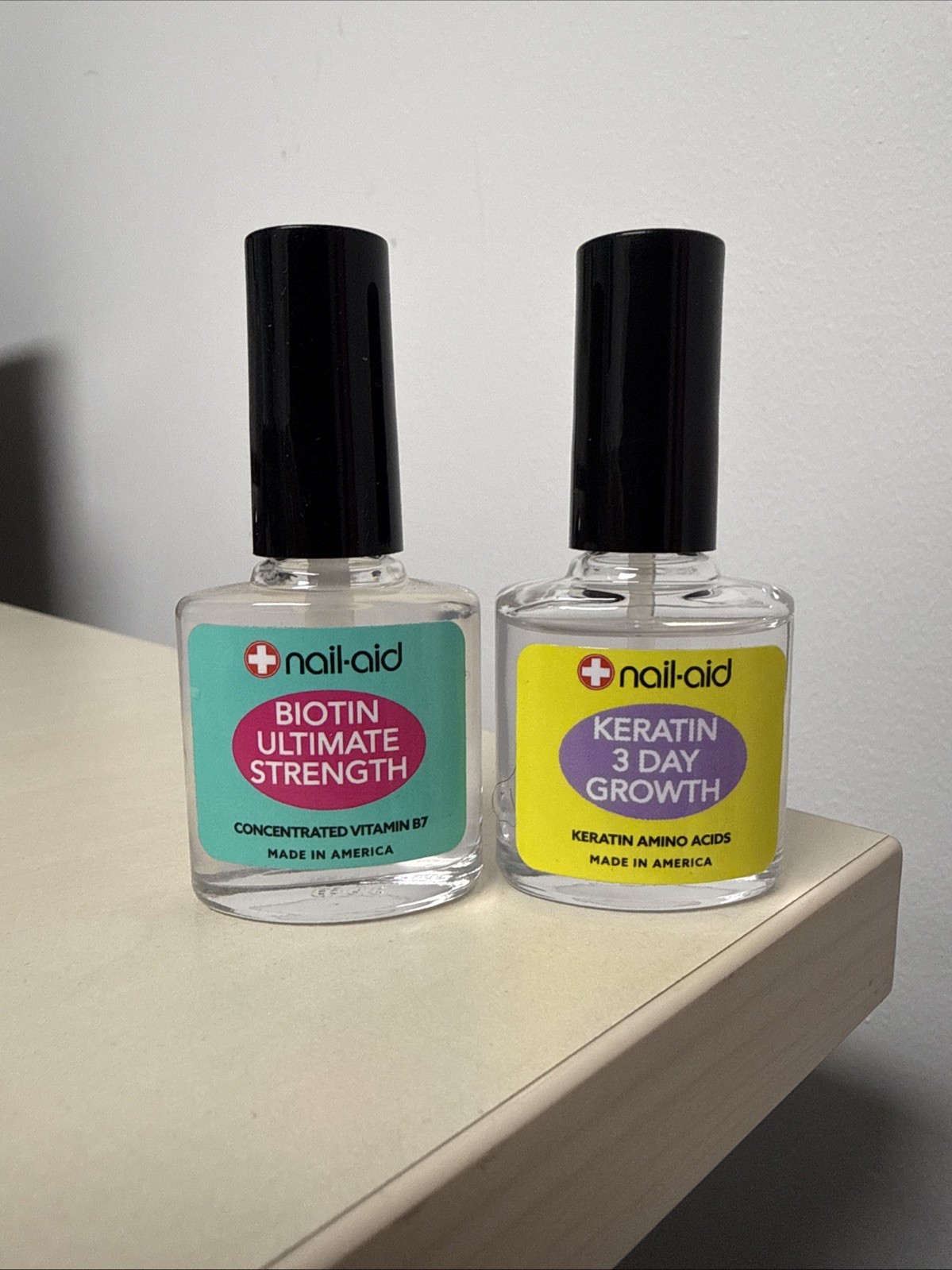 Nail-Aid Keratin 3 Day Growth + Biotin Ultimate Strength 15ml | Used