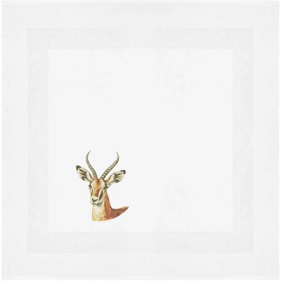 Baumwollserviette/Springbock Portrait (NK00052108)