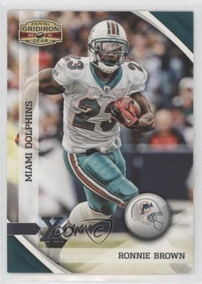 2010 Panini Gridiron Gear Silver X's 61/250 Ronnie Brown #78 11xt