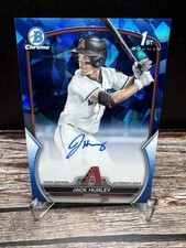 2023 Bowman Draft Sapphire Jack Hurley Chrome Prospect Auto /199 #CDA-JH (RC)