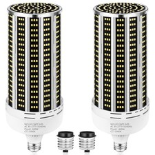 2 Pack 400W LED Corn Light Bulb,3850W Equivalent 2pack 400w Corn Bulb