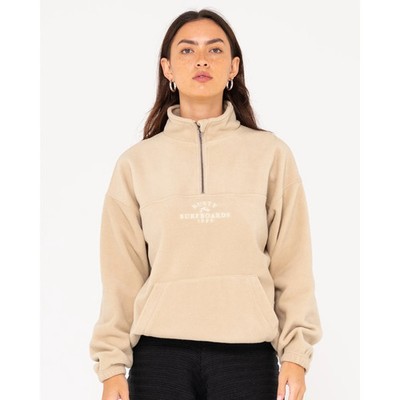 Rusty Central Division Crew Polar Fleece Light Khaki REFB28B1