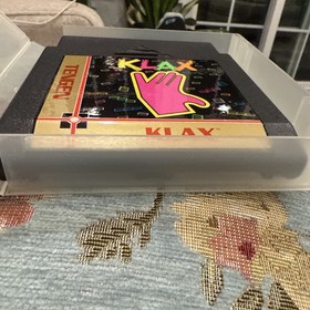 KLAX &mdash; NES Nintendo Original Aut&eacute;ntico Juego de Puzzle Tengen PROBADO CON Estuche AC BONITO