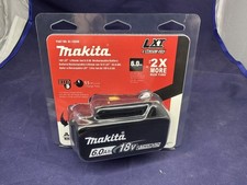 Makita 18V LXT Lithium-Ion 6.0 Ah Battery- BL 1860B -NEW FREE USA SHIP