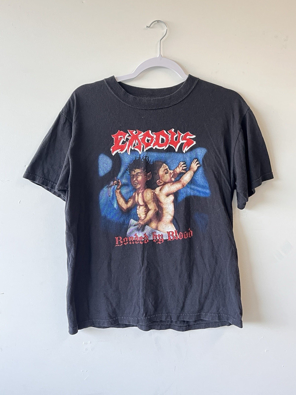 Exodus Bonded By Blood Vintage T Shirt Rock Band Free Shipping