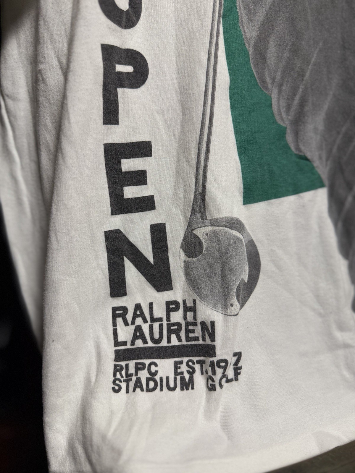 Polo Ralph Lauren Stadium Golf Shirt 1992 Vintage Arnold Palmer XL Fits XXL 2XL image 3