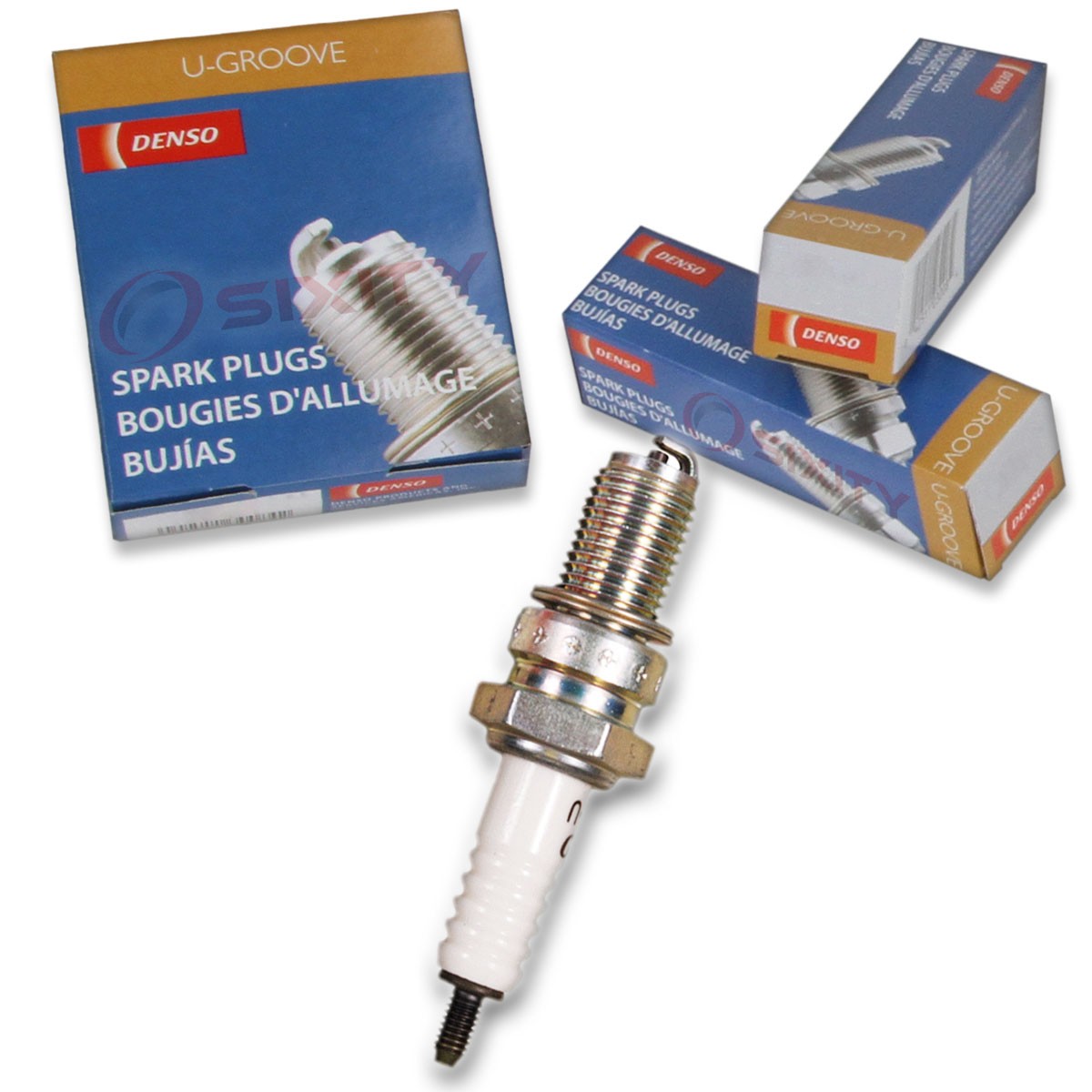 1 pc Denso Standard U-Groove Spark Plug for Suzuki DR500 1981-1983 Tune Up vt