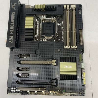 ASUSTeK COMPUTER SABERTOOTH P67, LGA 1155, Intel Motherboard