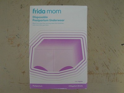 Frida Mom 8pc Postpartum Underwear Disposable Boyshort Panties Seamless #R60